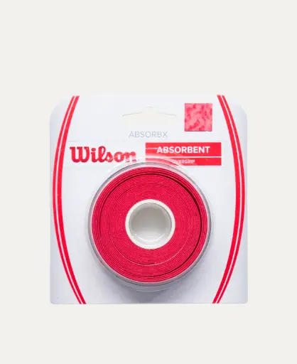 ABSORBX OVERGRIP 3 PACK Red