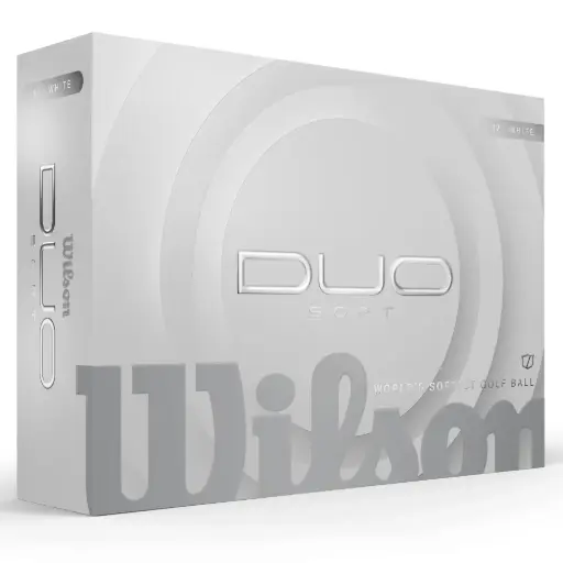 DUO SOFT GOLF BALL White 12-BALL