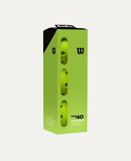 MAX 40 OUTDOOR PICKLE BALL 3 PACK Green